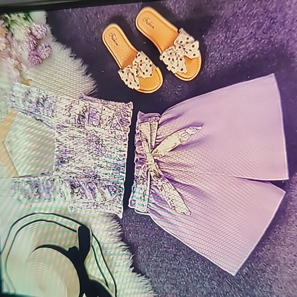 2 piece Kids Girls top,and bottom